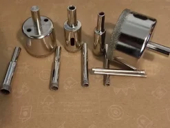 Tradera 10 st diamantbelagda hålborr 3-50 mm för hålsågning i glas, kakel, granit etc> Golv, Kakel & Klinker