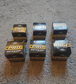Tradera Squash<6 st Dunlop Pro Sport Squashbollar - Oanvända