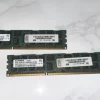 Tradera 2 st ELPIDA 8GB 2Rx4 PC3-10600R-9-10-E2> Datorservrar & Tillbehör