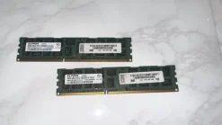 Tradera 2 st ELPIDA 8GB 2Rx4 PC3-10600R-9-10-E2> Datorservrar & Tillbehör