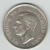 Tradera 1 st England, Silver-mynt. Valör Half Crown. år 1945!^ Utländska Mynt