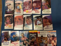 Tradera 16 st Harlekin Harlequin super romance, intrig, historisk, exklusiv> Harlequin & Kiosklitteratur