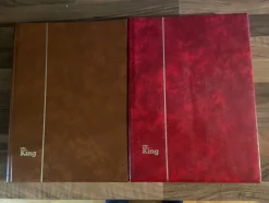 Tradera 2 st Insticksalbum King 15 blad (30 sidor) i mycket fint bruksskick^ Tillbehör