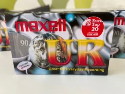 Tradera 5 st kassettband maxell ur inplastade^ Kassettband