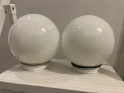 Tradera 2 st lampglas^ Lampor