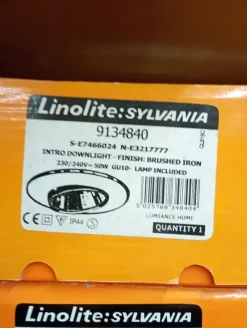 Tradera 2 st Linolite Sylvania 9134840 LED Downlights> Belysning & Armaturer