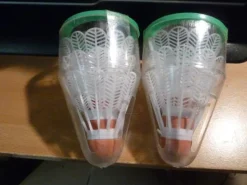 Tradera Lek & Spel<6 st nya badmintonbollar