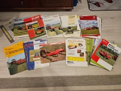 Tradera 57 st. Original Broschyr Slåtterkrossar Krone, Kuhn m.fl ca 1990-2007 Post #65> Fordonslitteratur