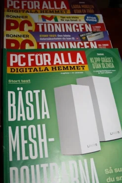 Tradera 17 st PC Tidningar 2022/2023.> Dator & Teknik