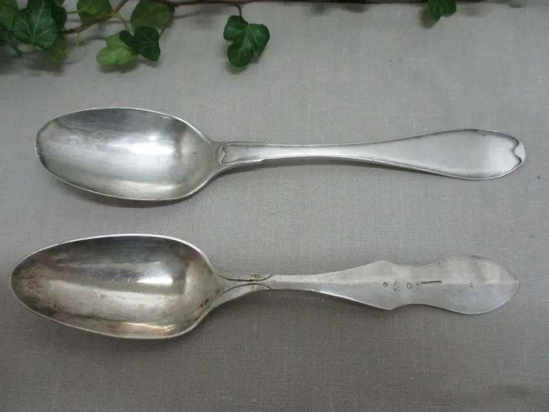 Tradera 1 st Silversked Rydberg 1820 + 1st silversked JHC 1817> Silver