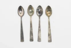 Tradera 4 st Silverskedar 830 skedar silverbestick Gewe silver> Silver