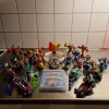 Tradera Nfc-figurer<38 st Skylanders figurer med spel och spel platta, trap team