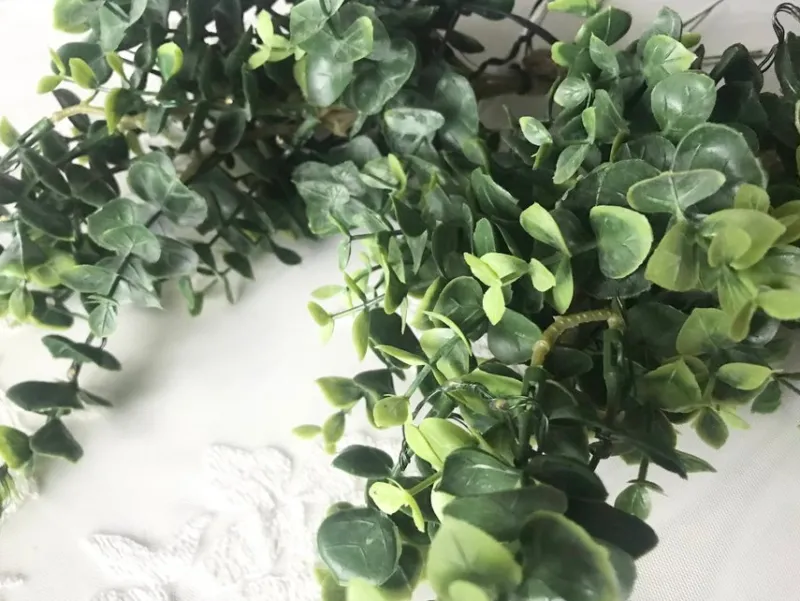 Tradera Konstgjorda Växter<2 st st Nya Bux Bom konstblommor konstväxt