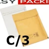 Tradera Frakt & Förpackning<300 stk.150x215mm (C3) VITA BUBBELKUVERT-VADDERADE KUVERT- FRI FRAKT