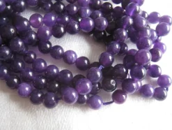 Tradera 1 sträng kvarts 6 mm^ Smyckestillverkning