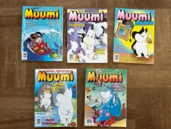 Tradera 5 stycken Mumin - Muumi Lehti seriealbum på finska - sarja suomeksi> Serier Övriga Världen