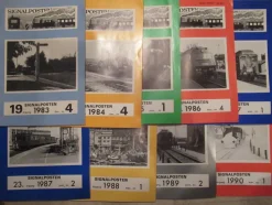 Tradera 9 tidningar Signalposten 83 - 90> Järnväg & Spårväg