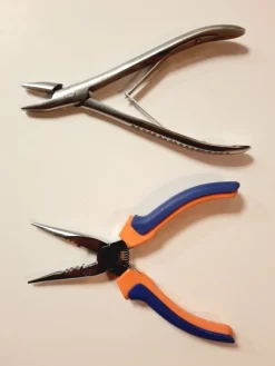 Tradera Hårvård<2 tänger för Hair Extensions