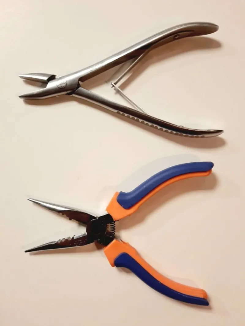 Tradera Hårvård<2 tänger för Hair Extensions