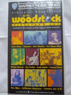 Tradera 2 VHS-band Woodstock^ Vhs-filmer
