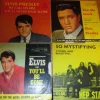 Tradera 4 vinylsingel- fodral till skivor av Elvis och Hep stars, Fodral utan skivor^ Musiktillbehör