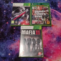 Tradera Xbox<3 Xbox 360 spel: Need for Speed Hot Pursuit, Grand Theft Auto IV, Mafia II
