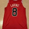 Tradera Basket<Zach LaVine ' #8 Chicago Bulls linne Stl M * NY/ OANVÄND *