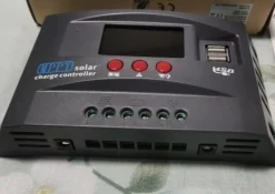 Tradera 10A 12V/24V MPPT solarladdningskontroll med färgskärm, 2 USB-portar, flera skydd> Solenergi