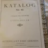 Tradera AB JOSEF ERIKSSON UPPSALA. KATALOG NR 46 ( 1946 ) CYKELTILLBEHÖR OCH CYKELDELAR^ Övrigt Fordonsrelaterat
