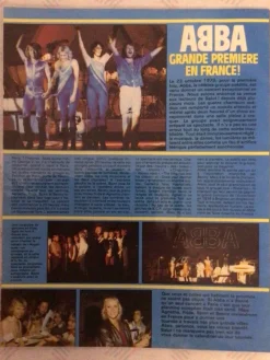 Tradera ABBA / Octobre 23rd 1979 / Pavillon de Paris> Tidskrifter