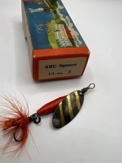 Tradera Fiske<ABU EXPORT ABU-spinnaren i ask