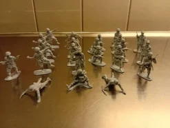 Tradera Airfix 1/32 U.S Paratropper 22 Soldater^ Militära Leksaker