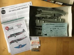 Tradera Airfix De Havilland Heron II i skala 1:72 modellbyggsats^ Plastbyggsatser
