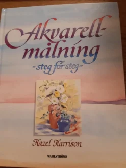 Tradera Akvarellmålning (steg för steg) - Hazel Harrison> Konst & Hantverk
