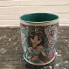 Tradera ALADDIN FLORAL JASMINE GRÖN INSIDA MUGG Merchandise Mug Green Disney> Filmmerchandise