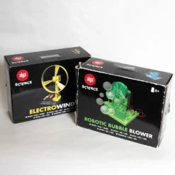 Tradera ALGA SCIENCE ROBOTIC BUBBLE BLOWER (KOMPLETT) & ELECTRO WIND (EJ KOMPLETT)> Experimentlådor & Vetenskap
