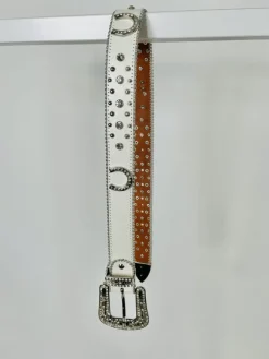 Tradera Alicia Franzén, Vitt skärp från Saks Potts, strl 1> Bälten & Skärp