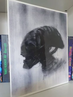 Tradera Alien Xenomorph Art Print (Signeret)> Filmmerchandise