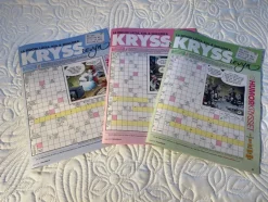 Tradera Allas 3 st Nya korsord 2025 kryss tidning bilagor korsordsbilagor krysstidningar> Korsord & Korsordsrelaterat