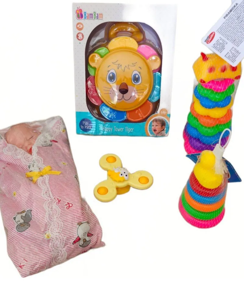 Tradera **ALLT NYTT**|| Parti med leksaker/ Aktivitetsleksaker för små barn *FRAKTFRITT*> Babyleksaker