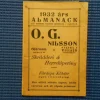 Tradera Almanacka 1932 Bjernums tryckeriaktiebolag Bjärnum> Almanackor & Kalendrar