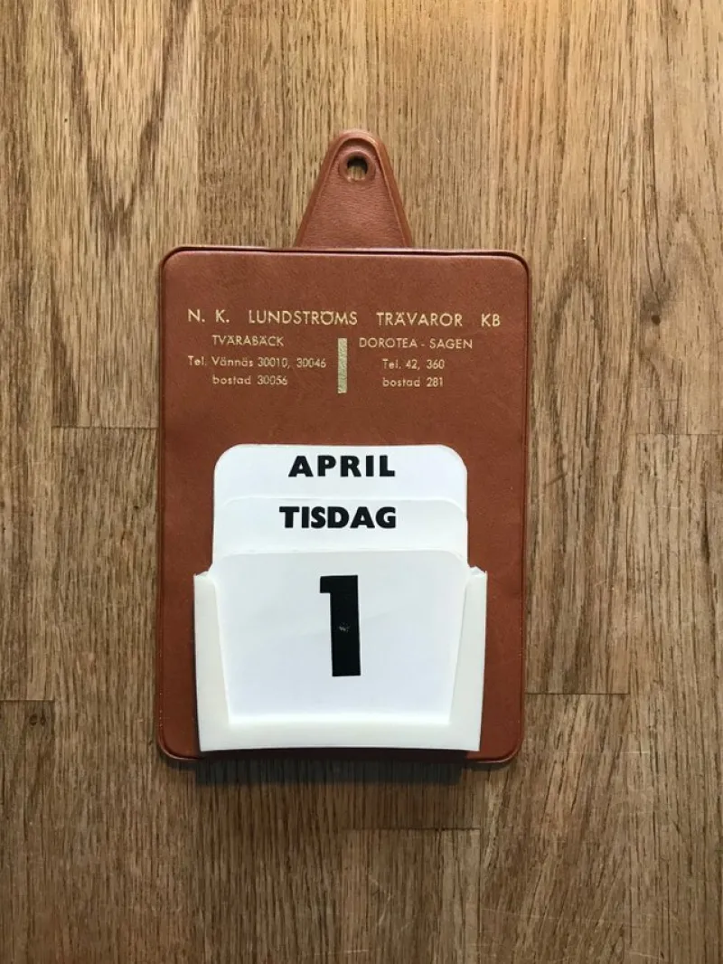 Tradera Almanacka, äldre almanacka, samlarobjekt, kuriosa, retro> Almanackor & Kalendrar