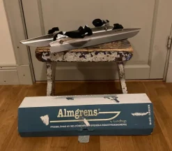 Tradera Långfärdsskridskor<Almgrens Fjärden Special Skridskor 50cm