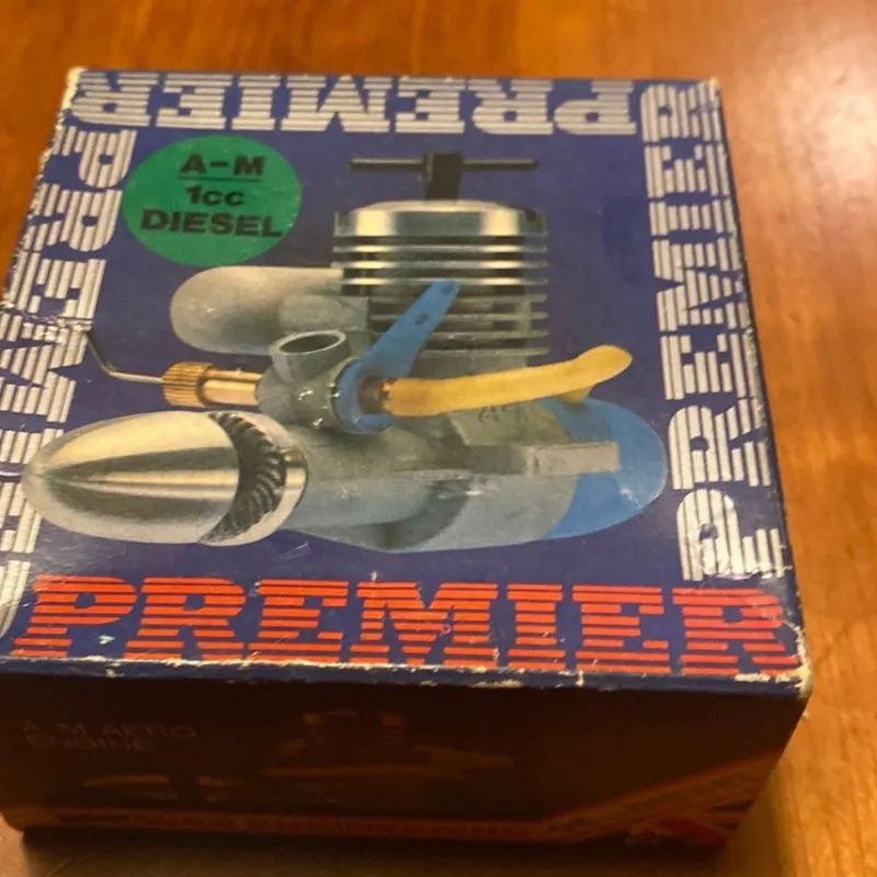 Tradera A-M Premier 1cc Diesel Modellmotor i originalförpackning^ Modellmotorer