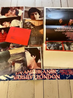 Tradera Amerikansk varulv i London - Presskit^ Affischer