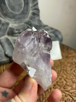 Tradera Ädelstenar<Ametist rå spets AA 7-9cm