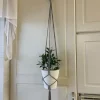 Tradera Övrigt Till Trädgård<ampel, makramé, plant hanger, grå