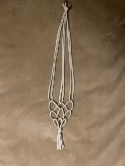 Tradera Övrigt Till Trädgård<ampel, makramé, plant hanger, 16-20 cm