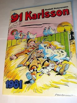 Tradera 91:an 1981 JULALBUM Begagn> Svenska Serier