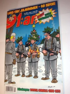 Tradera 91:an (svensk) Nr 25 2007 Extra Tjockt Begagn KORSORD> Svenska Serier